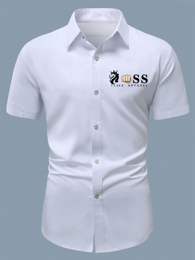 Camisa ejecutivo de manga corta para hombre - vista 3
