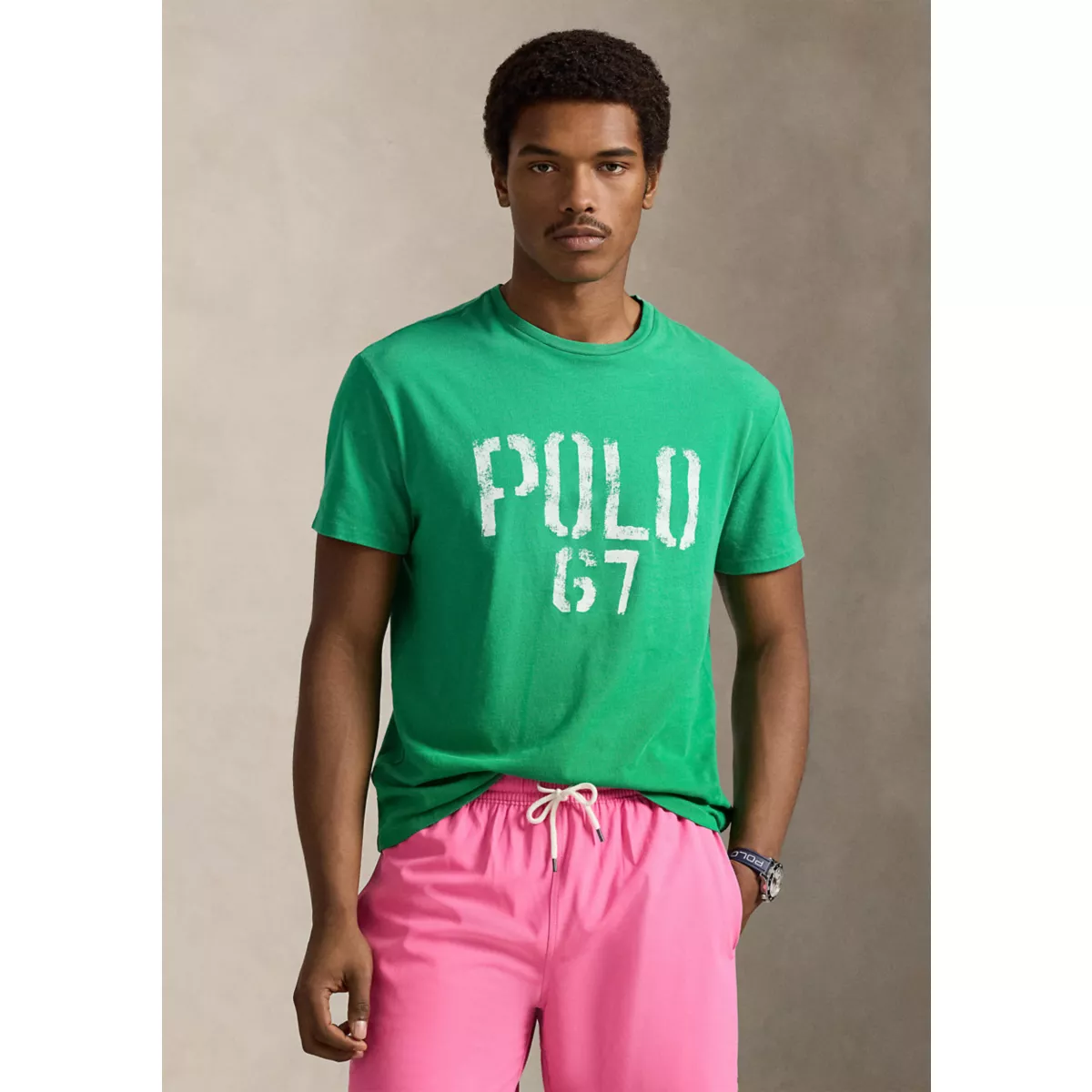Men's Classic Fit Jersey Graphic T-Shirt - 3