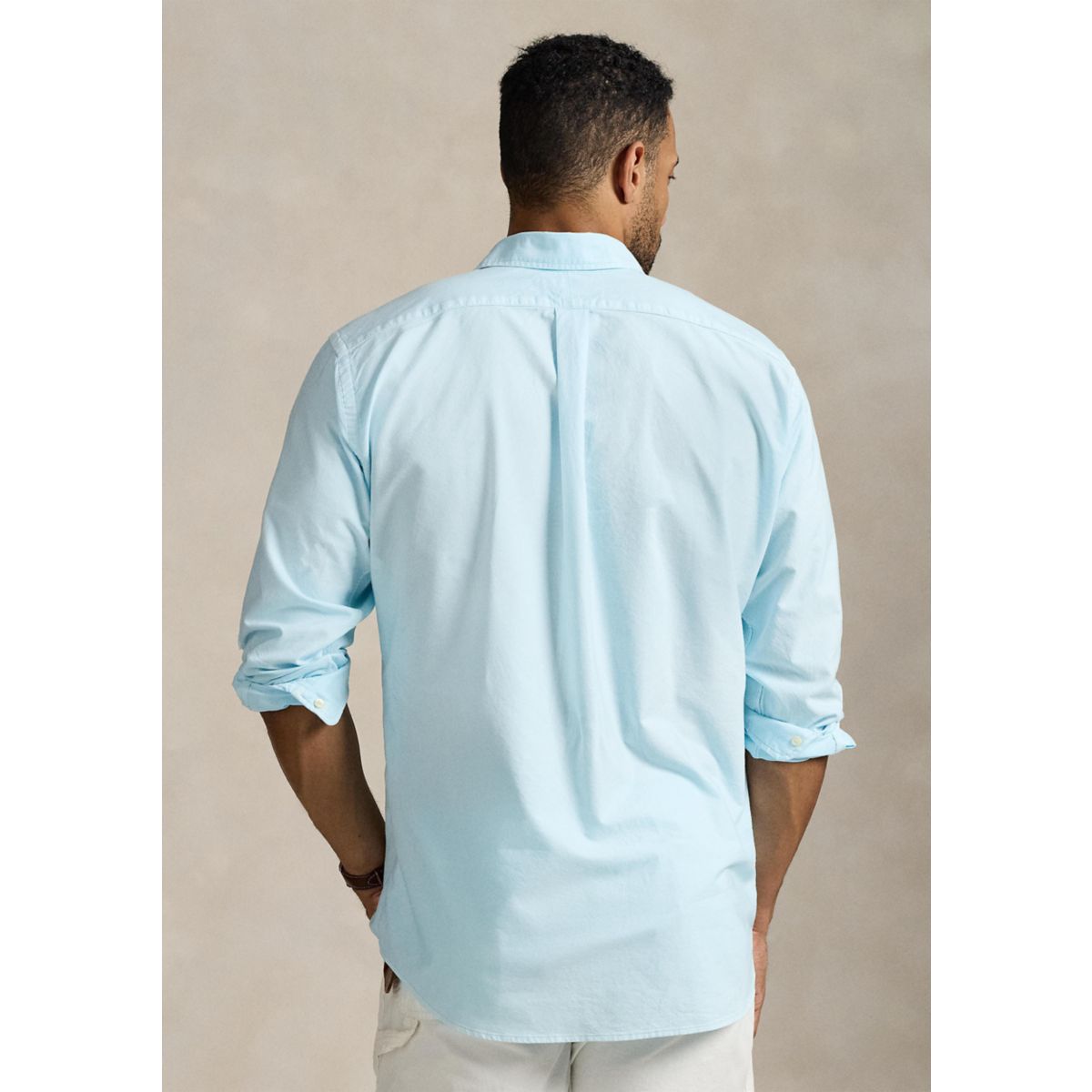 Big & Tall Mineral-Dyed Oxford Shirt - 2