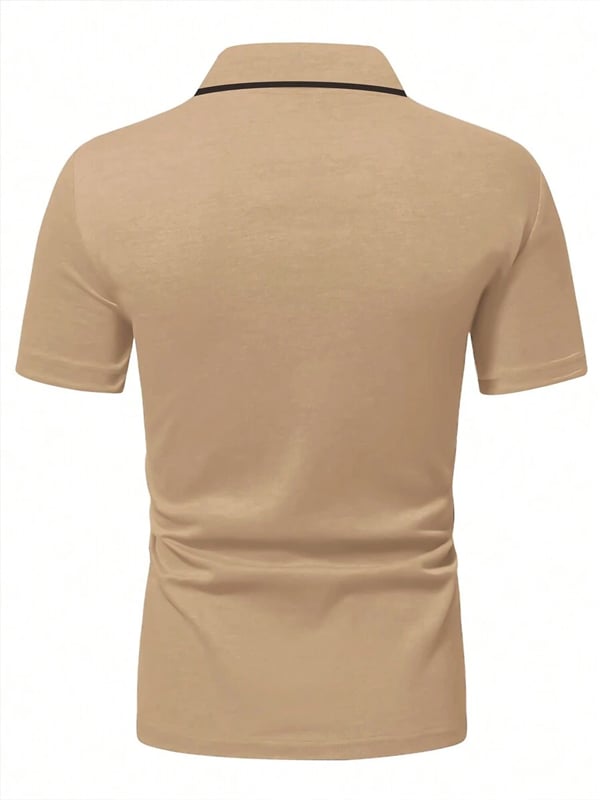 Camisa casual ejecutivo de moda polos para hombre
