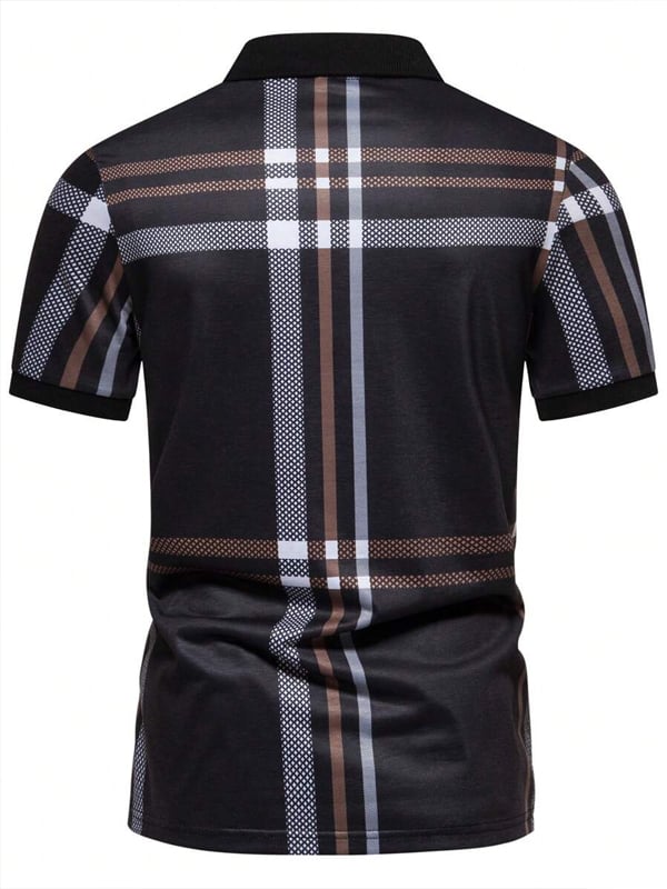 Camisa casual ejecutivo de moda polos para hombre