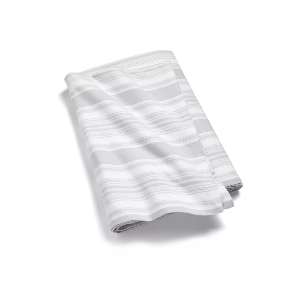 Carolyne Ticking-Stripe Bed Blanket - 1