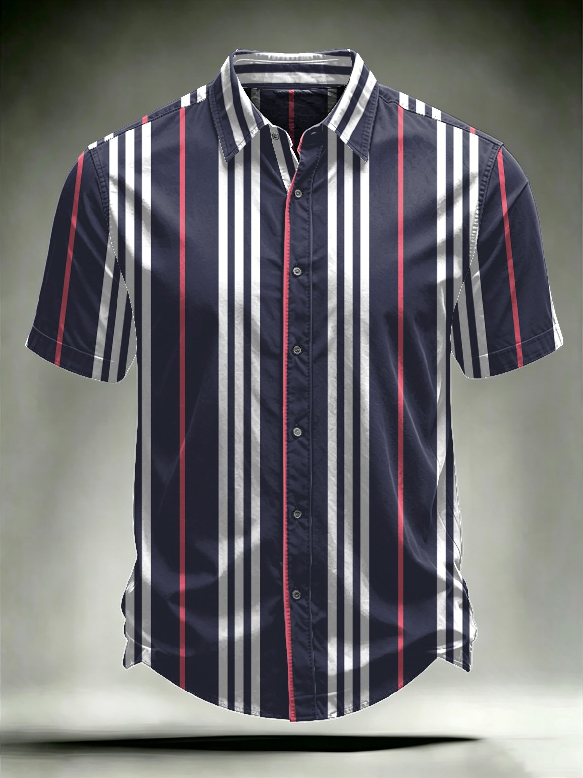 Camisa Canadian estampado casual para hombre