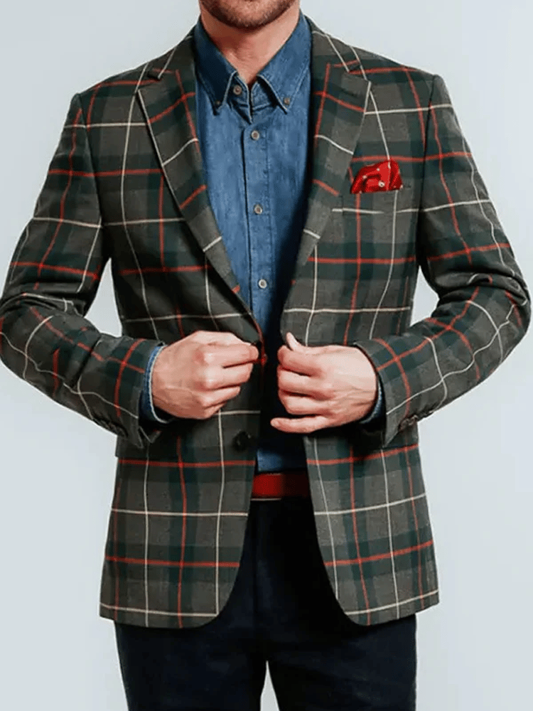 Saco Christmas Scottish diseño para hombre