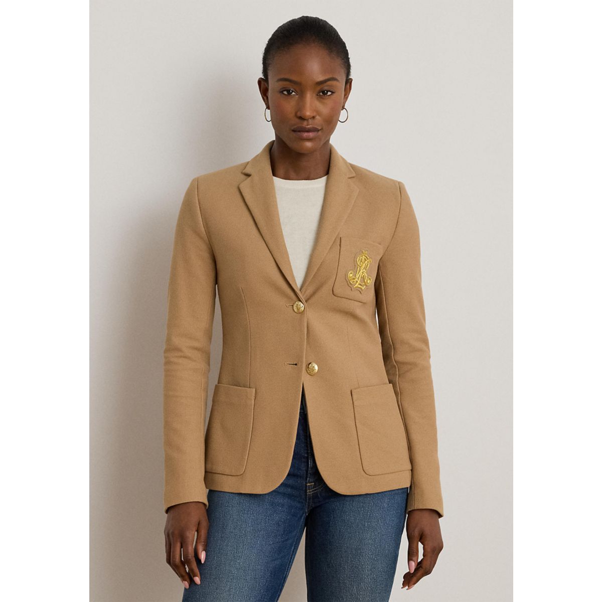 Women's Bullion Jacquard Blazer - 1