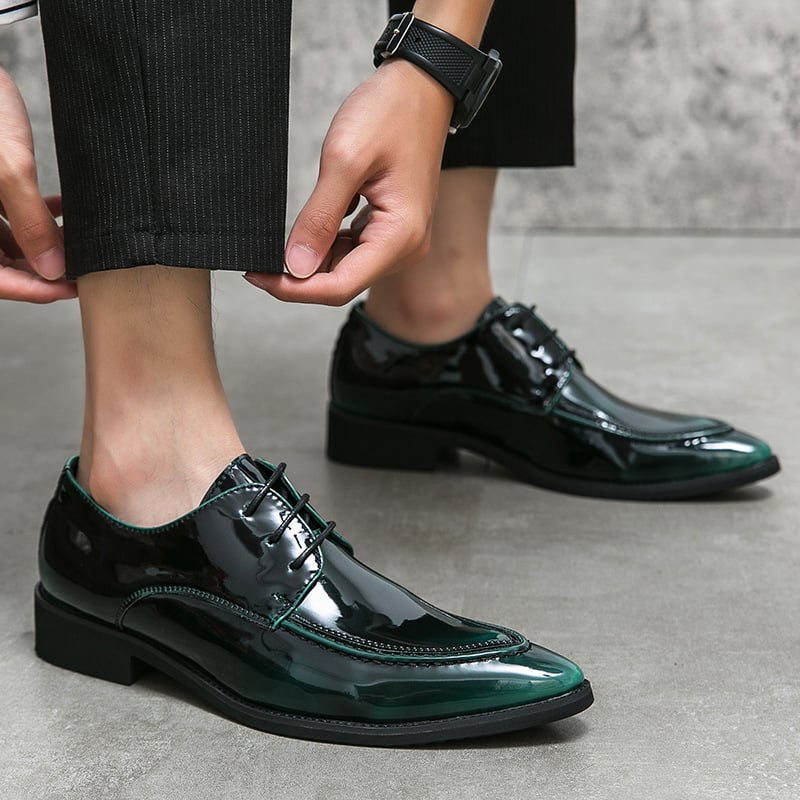 Zapatos British casual cuero para hombre