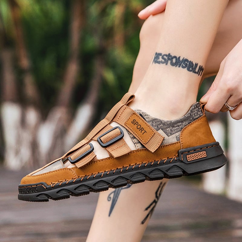 Summer Personality Plus Size casual para hombre Non-Slip Sandals