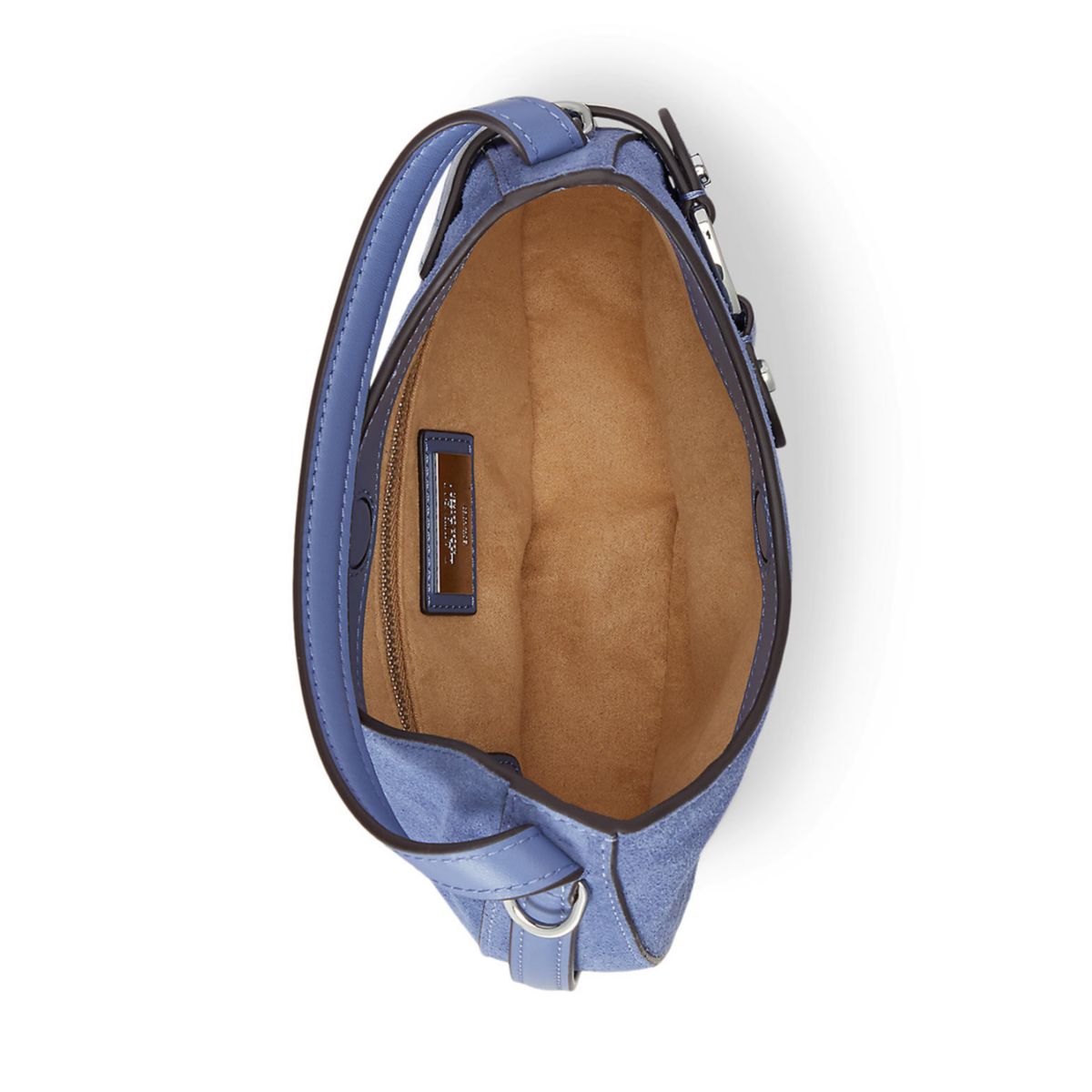 Suede Small Tasha Crossbody Bag - 3