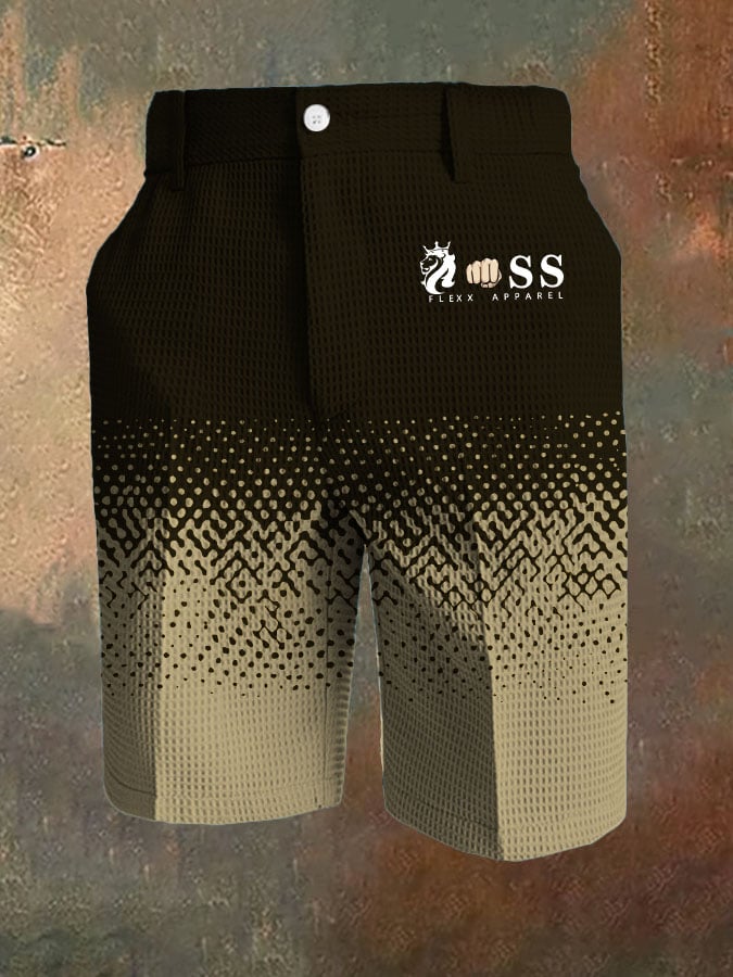 para hombre ejecutivo casual Waffle Color Contrast pantalón