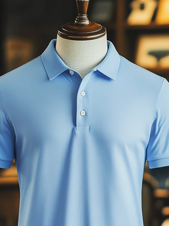 Camisa polo ligero, comfortable, high-end for men