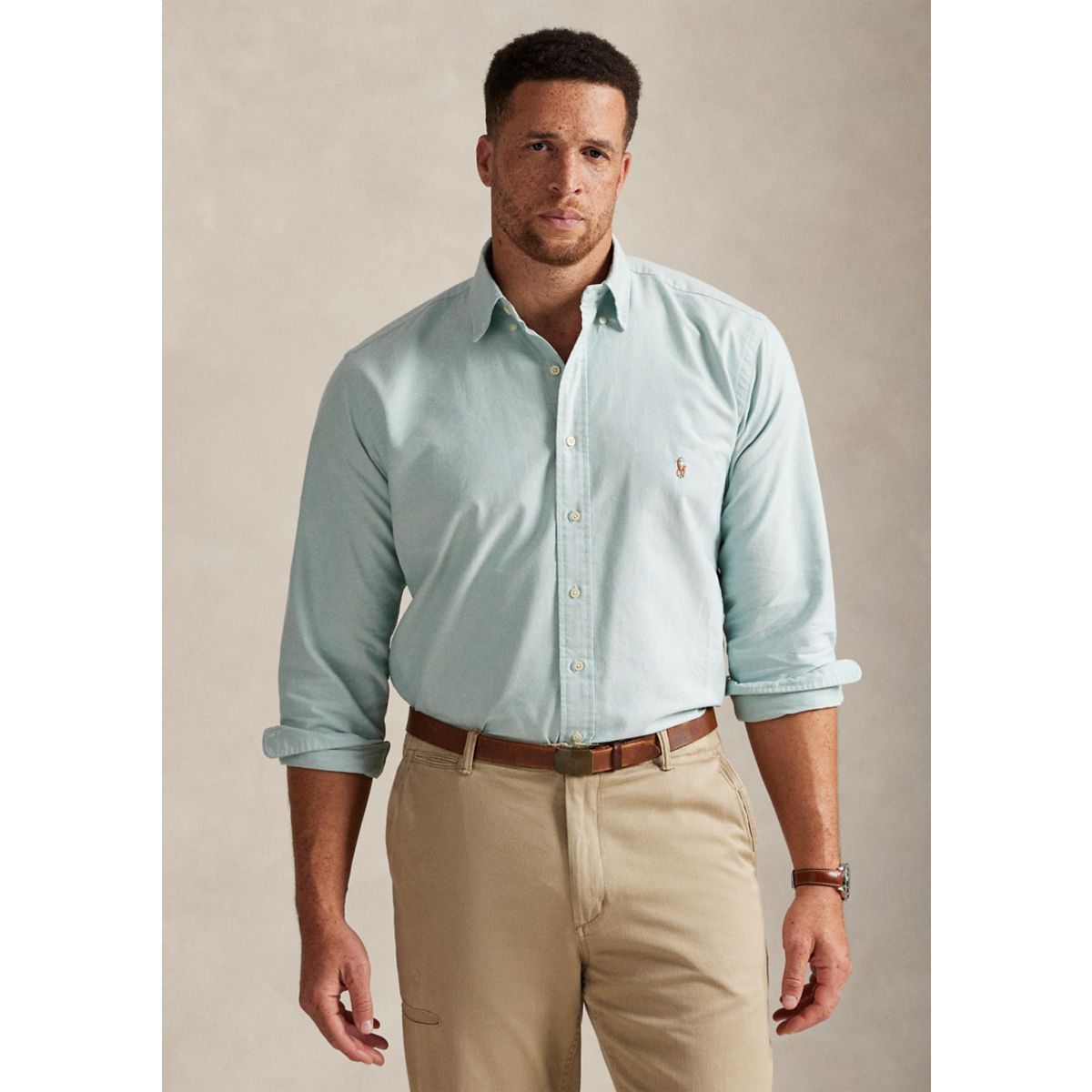 Big & Tall The Iconic Oxford Shirt - 1