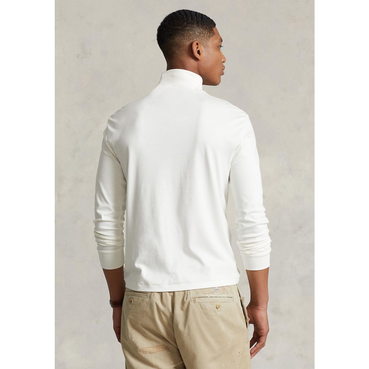 Cotton Interlock Turtleneck - 2