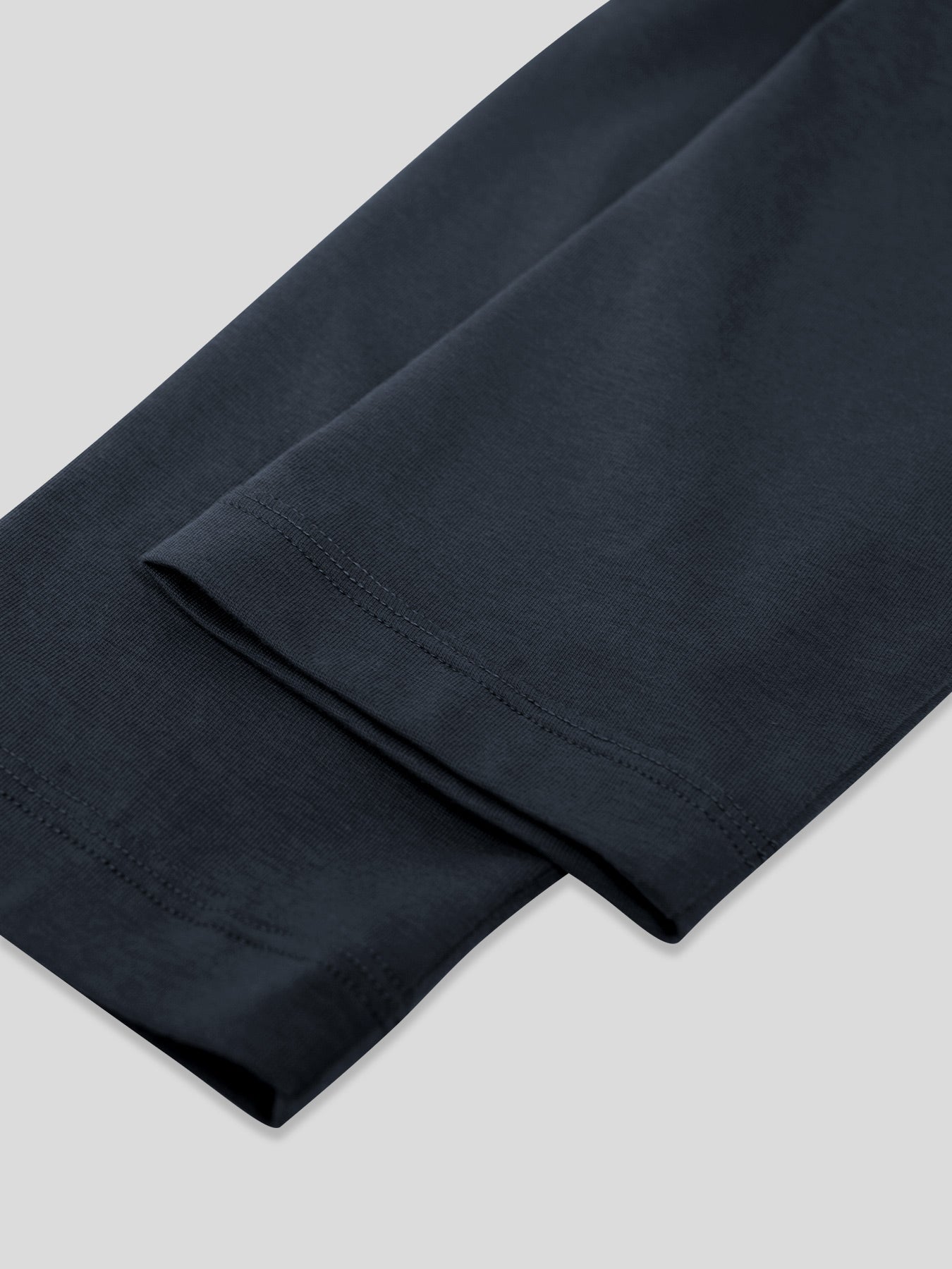 StaySmooth de manga larga Henley Drop-Cut Tee