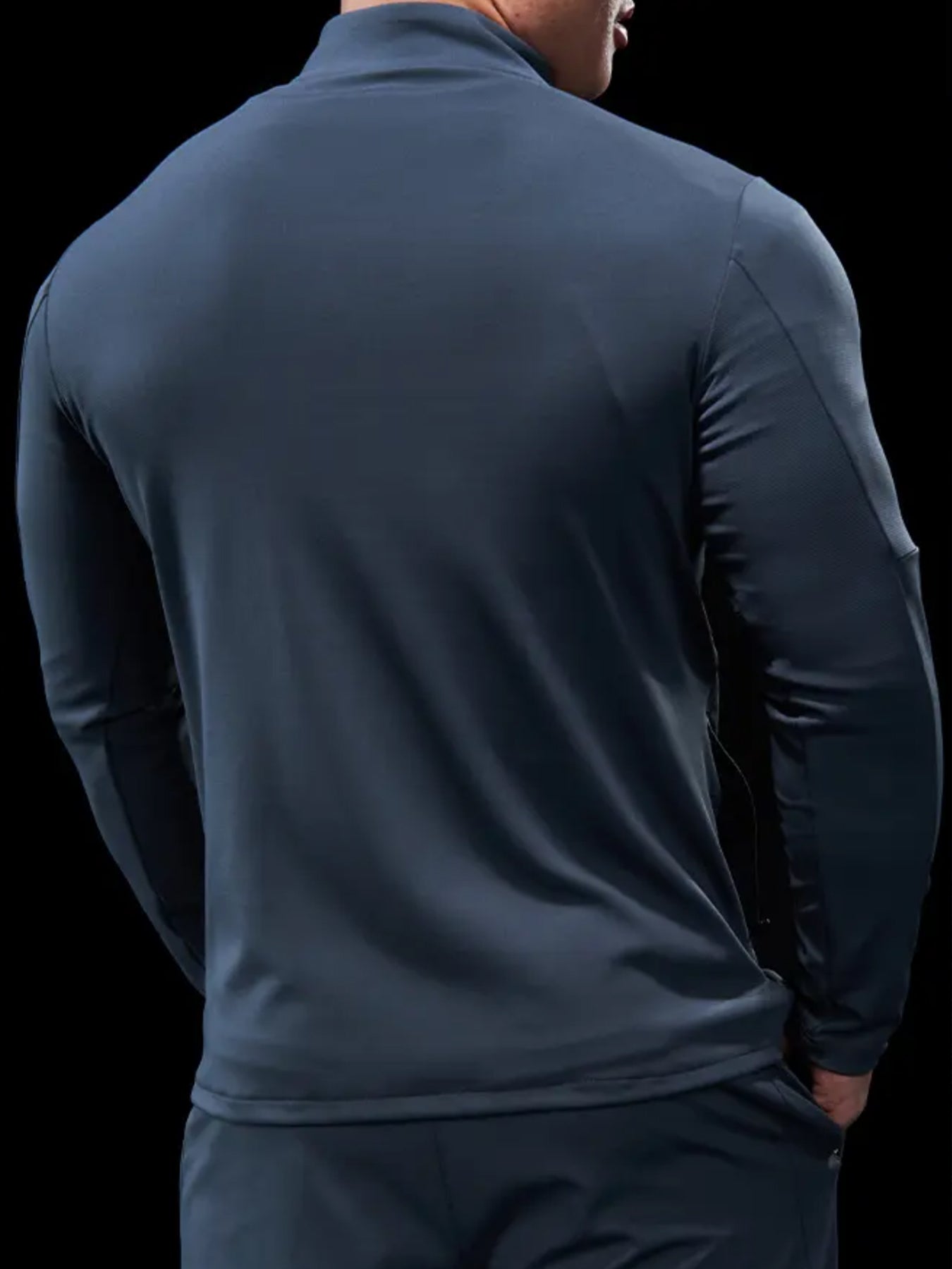 Chaqueta SmoothBlend Quick Dry Stand cuello Sports Fitness