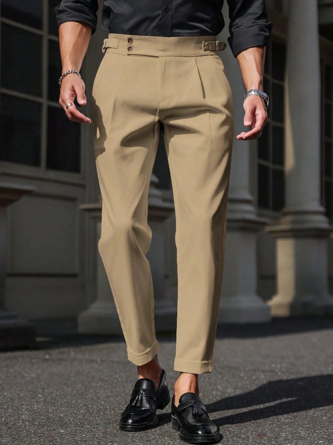 New ejecutivo Style Trousers para hombre
