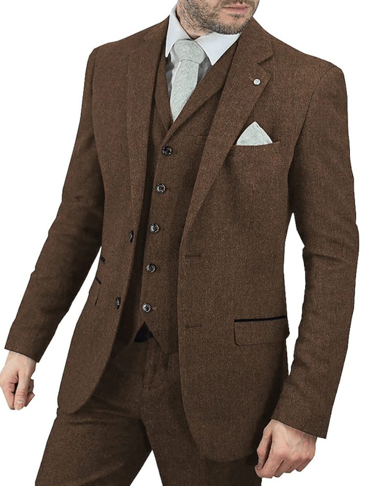Pantalón casual suit two piece para hombre