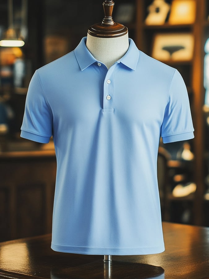 Camisa polo ligero, comfortable, high-end for men