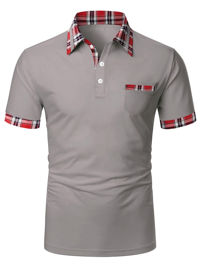 Camisa polo de manga corta estampado Pullover
