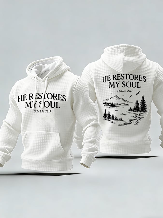 Sudadera Faith estampado casual -Fast Shipping para hombre
