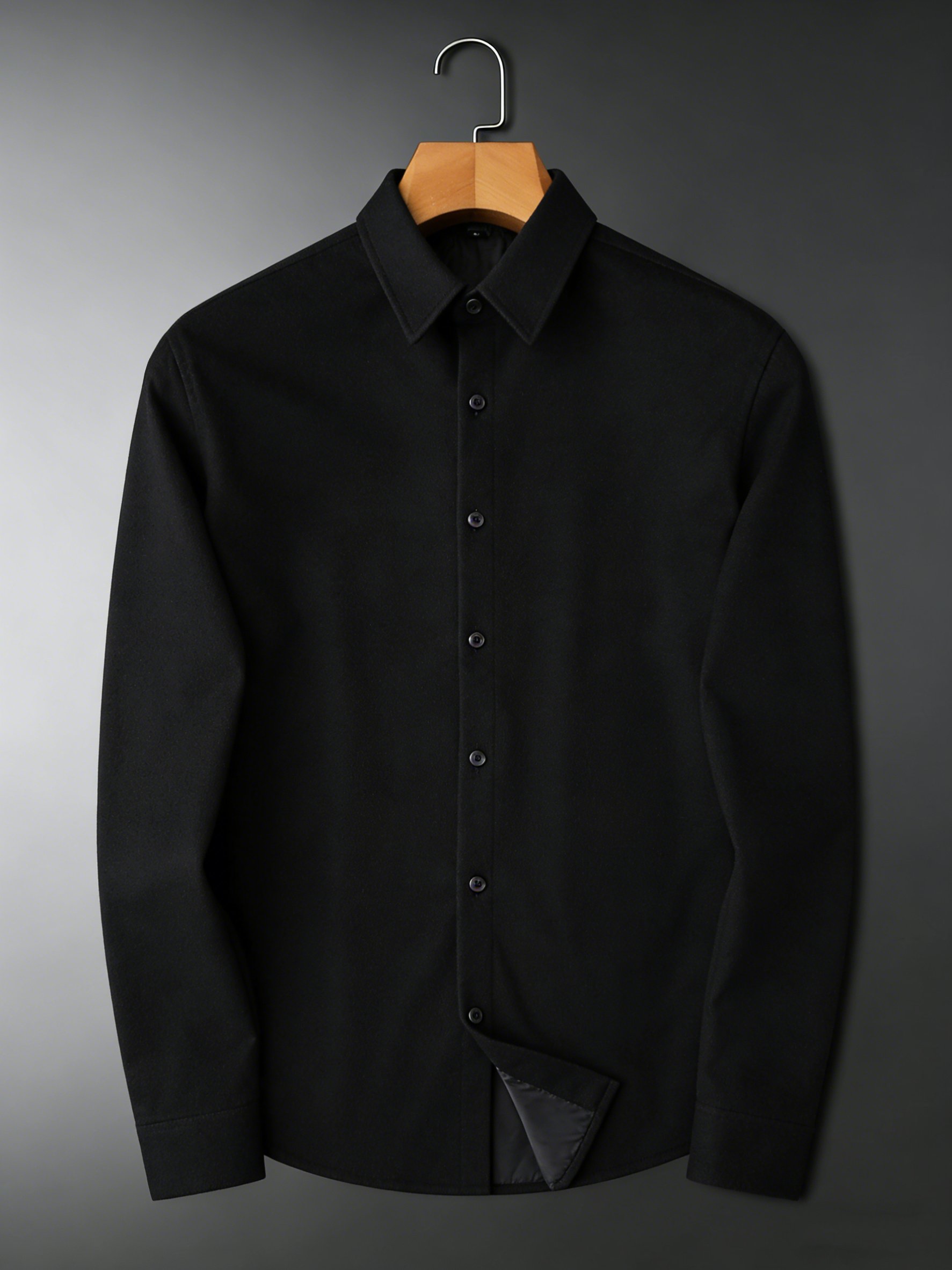 Camisa premium Wrinkle-Resistant White de chalecoir