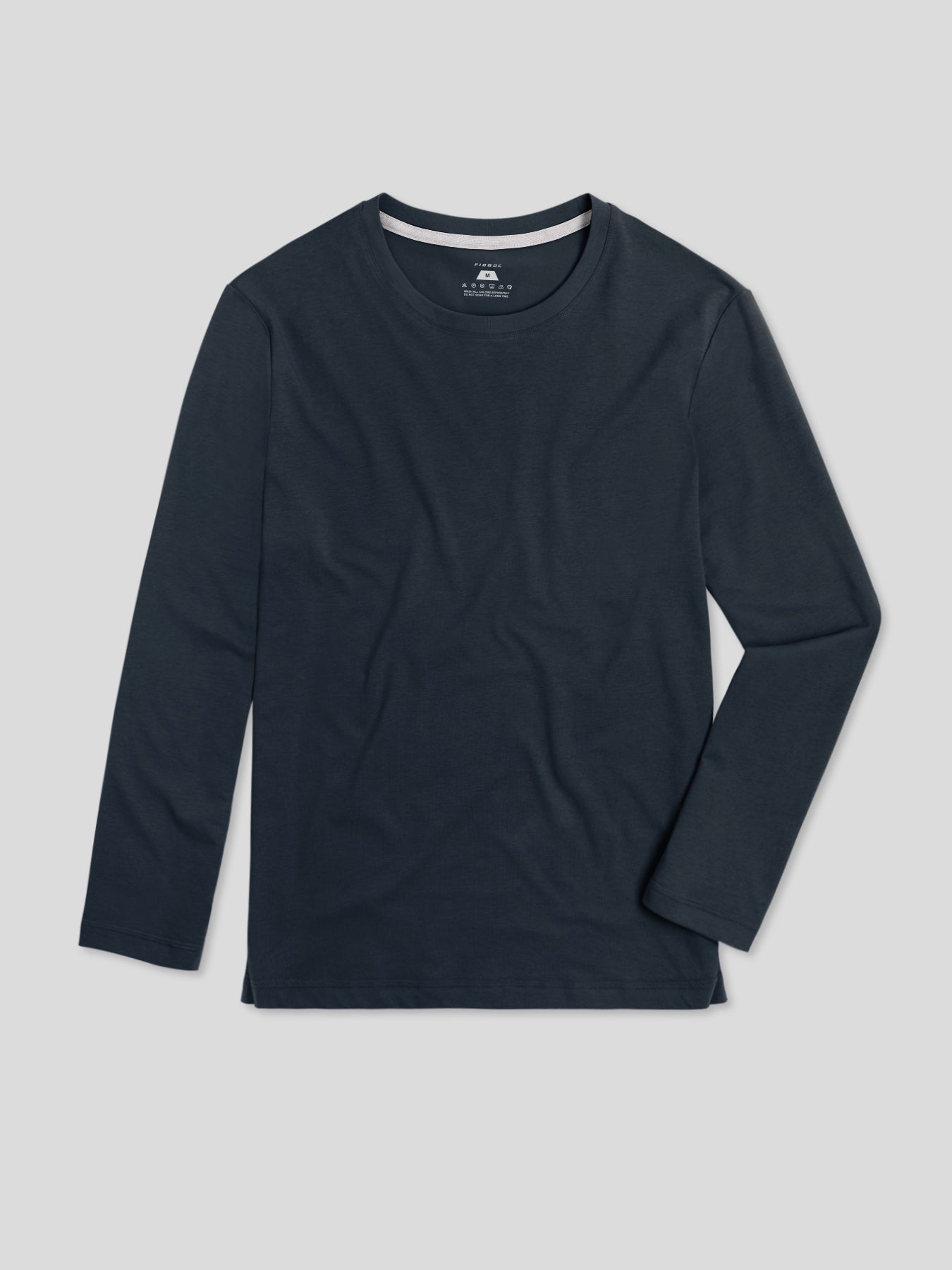 CloudWear 2.0 Split-Hem de manga larga Tee: de corte entallado