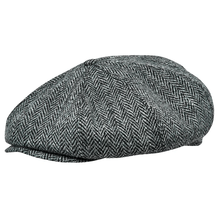 Gorras PEAKED Genuine Scottish Harris Tweed 8 Panels Man gorras