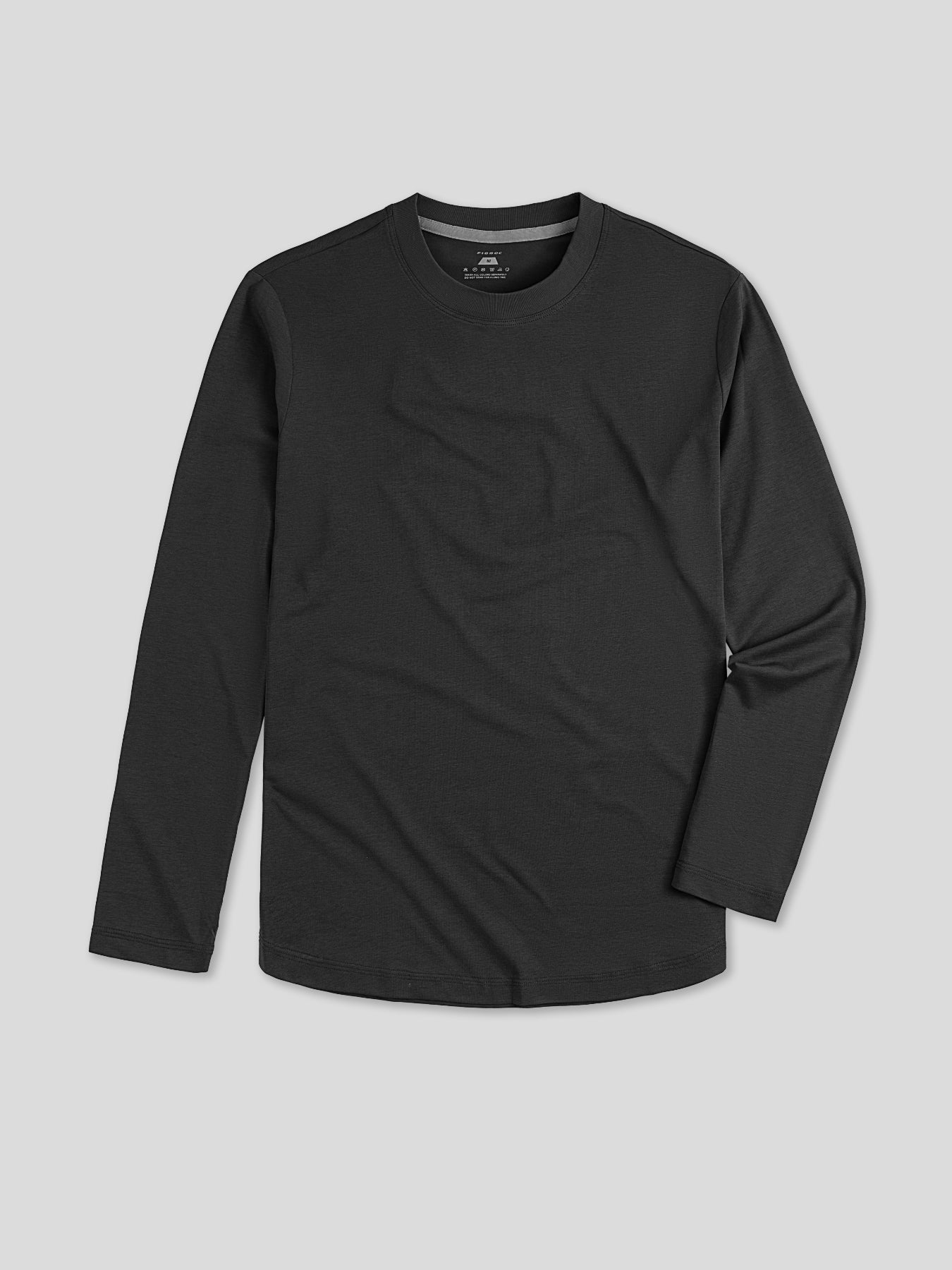 StaySmooth clásico Fit de manga larga Curve Hem Tee: 2024 New Colors