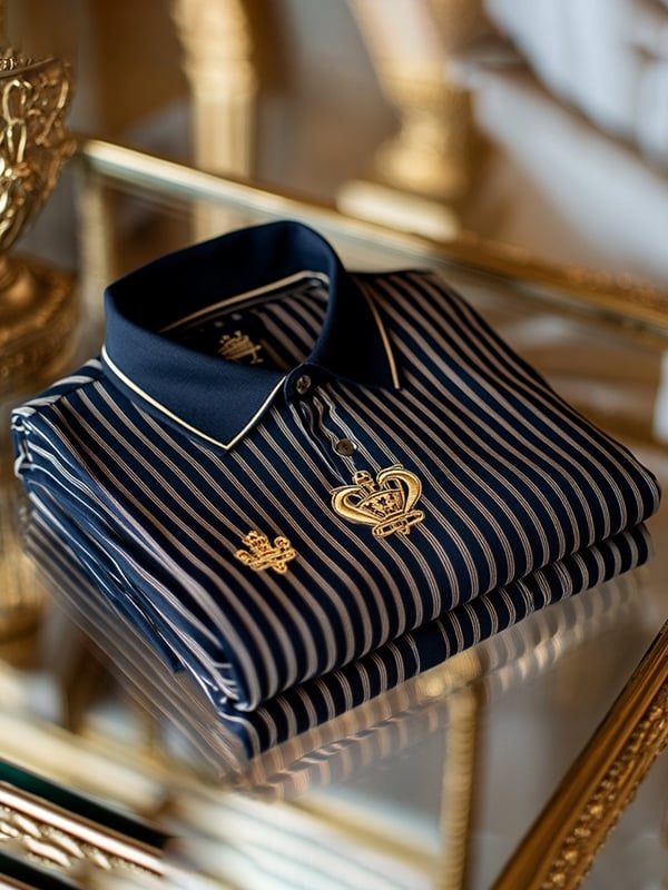 Camisa polo ejecutivo casual Button de manga corta para hombre
