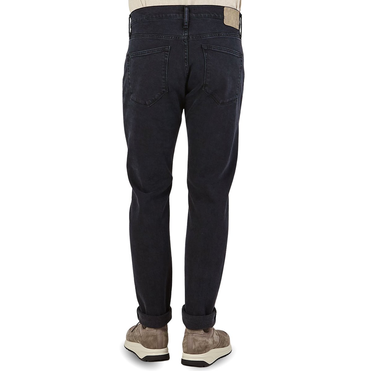 Used Black Candiani Organic de algodón M7 Jeans