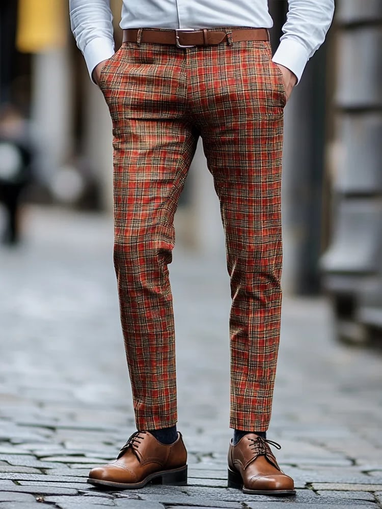 Casual de lujo Suit Trousers para hombre