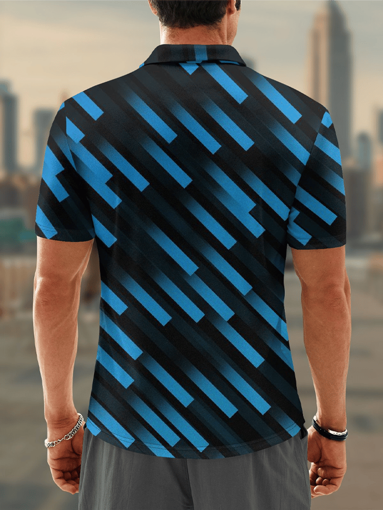 Moisture Wicking Chest bolsillo casual Polo