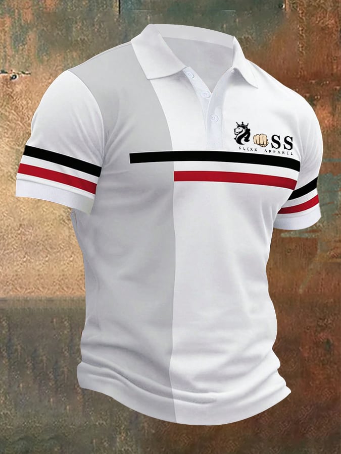 Camisa polo elegantee ejecutivo casual for men in contrasting color