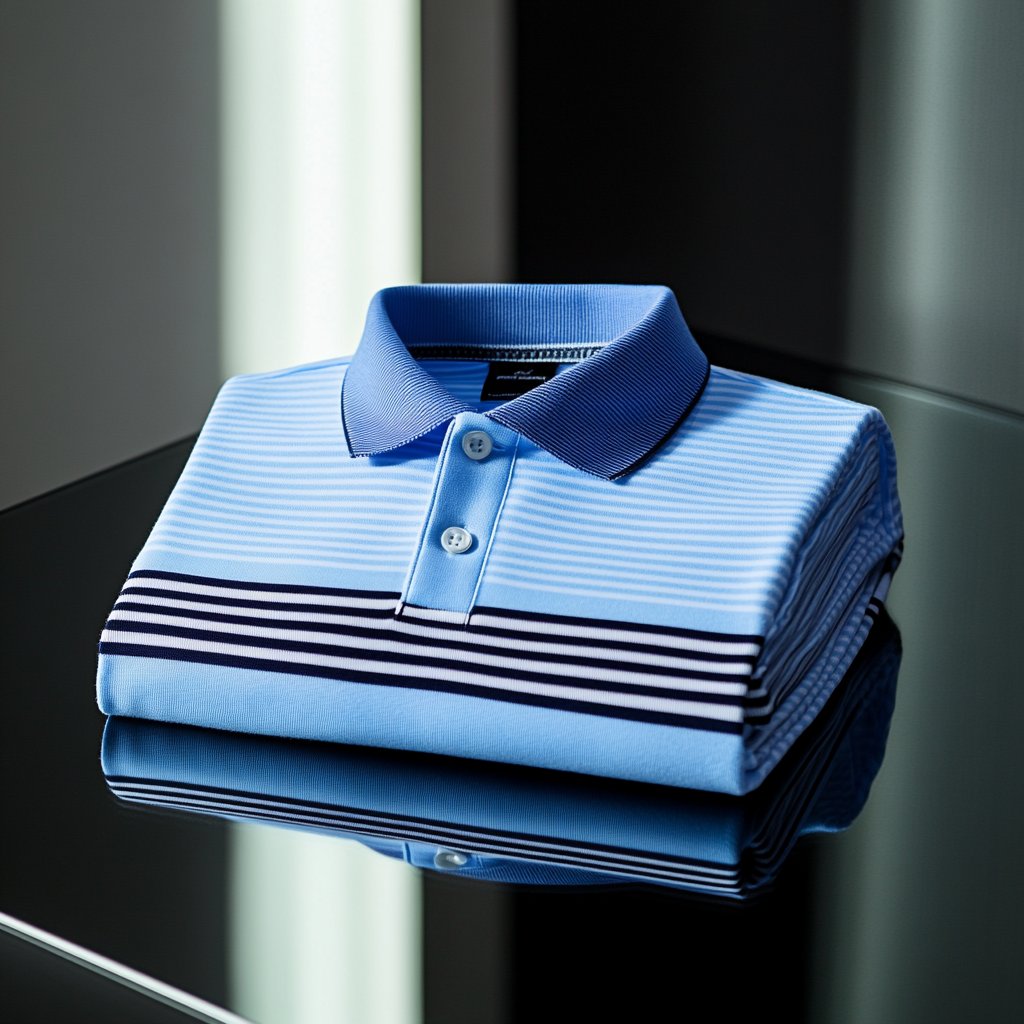 Camisa polo ejecutivo casual Button de manga corta para hombre