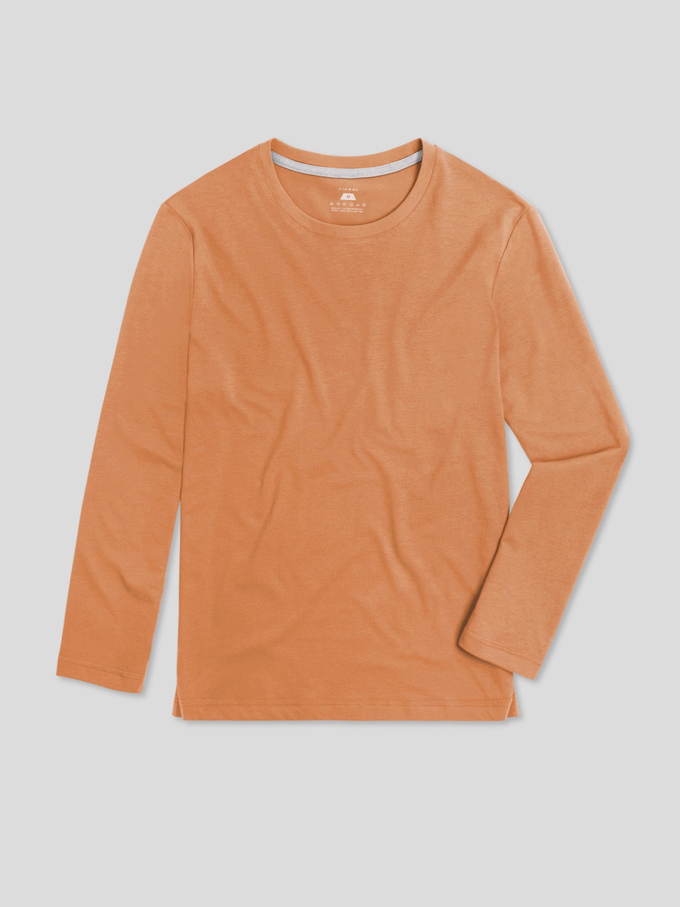 CloudWear 2.0 Split-Hem de manga larga Tee: de corte entallado