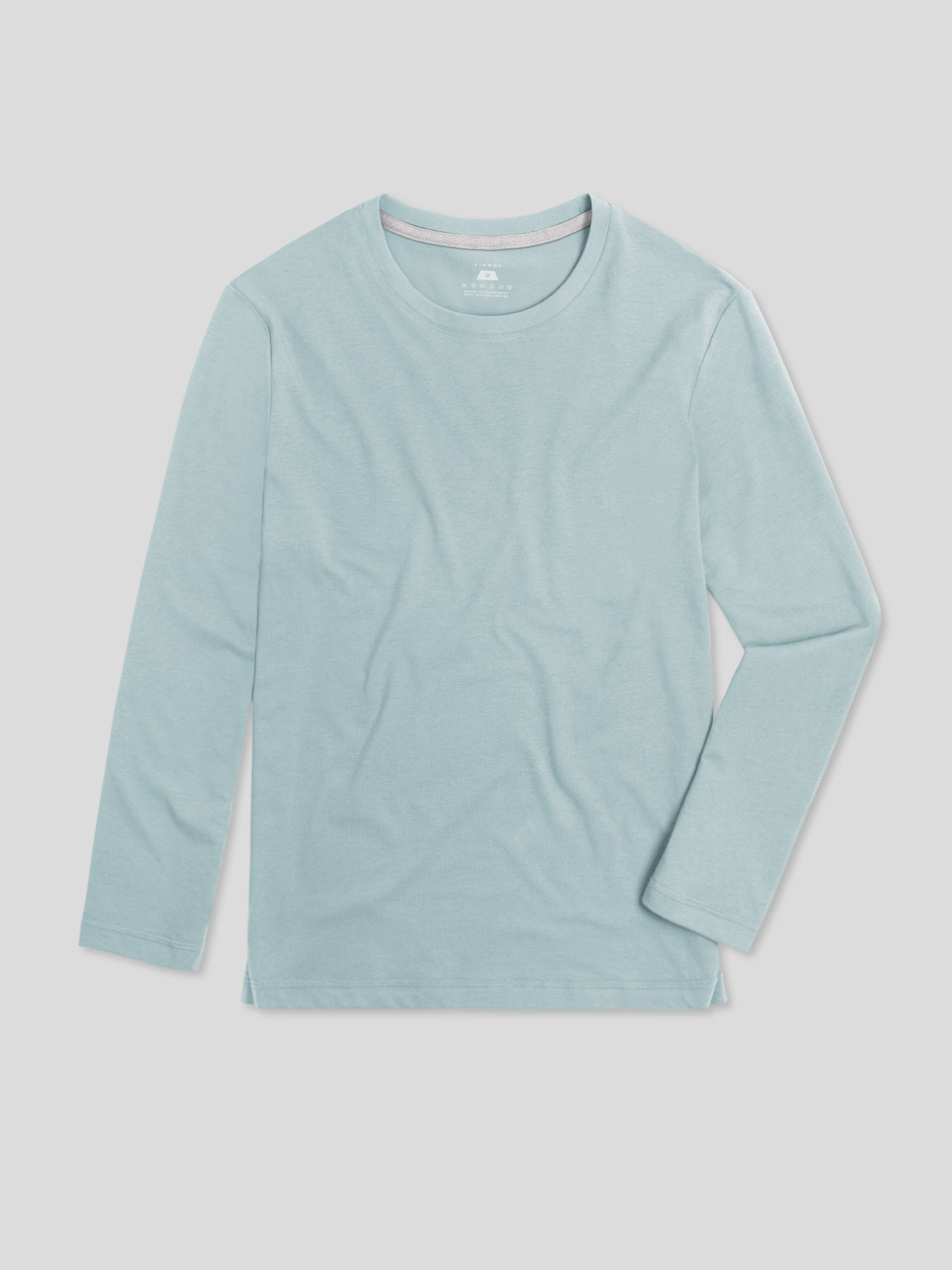 CloudWear 2.0 Split-Hem de manga larga Tee: de corte entallado