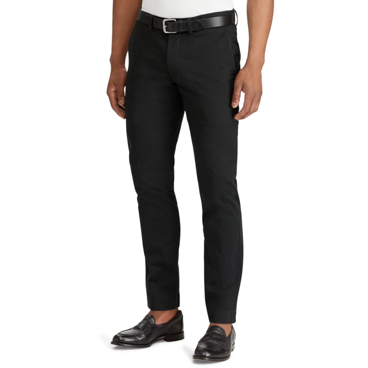 Stretch Straight Fit Chino Pants - 5