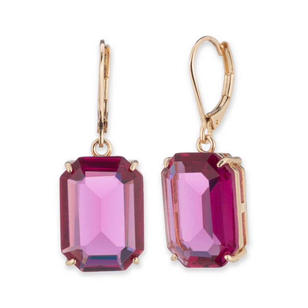 Stone Drop Earrings - 2