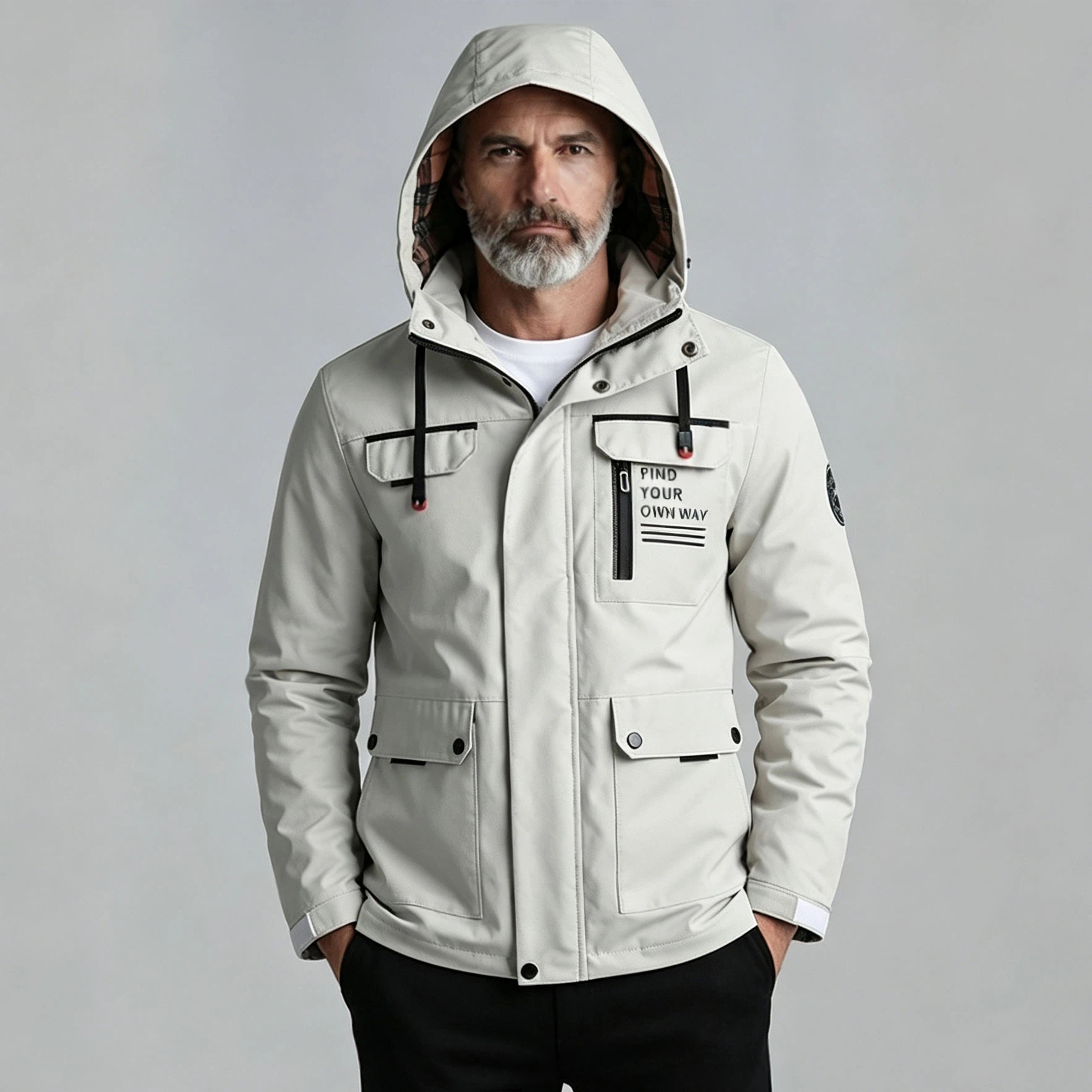 Casual Parka chaquetas para hombre