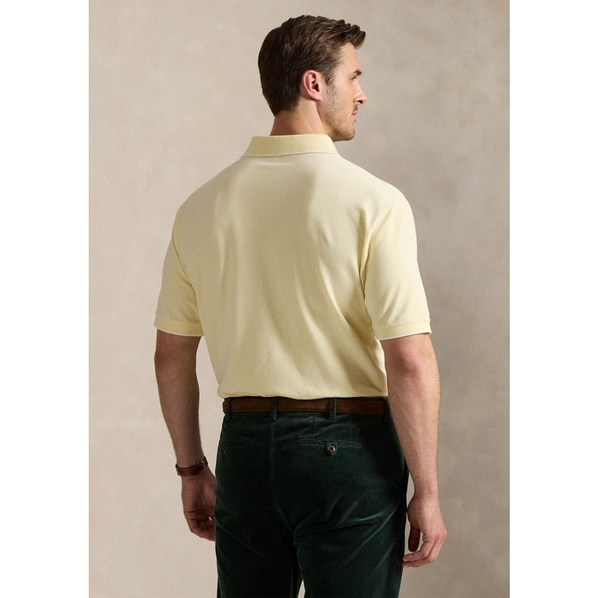 Big & Tall Stretch Oxford Mesh Polo Shirt - 2