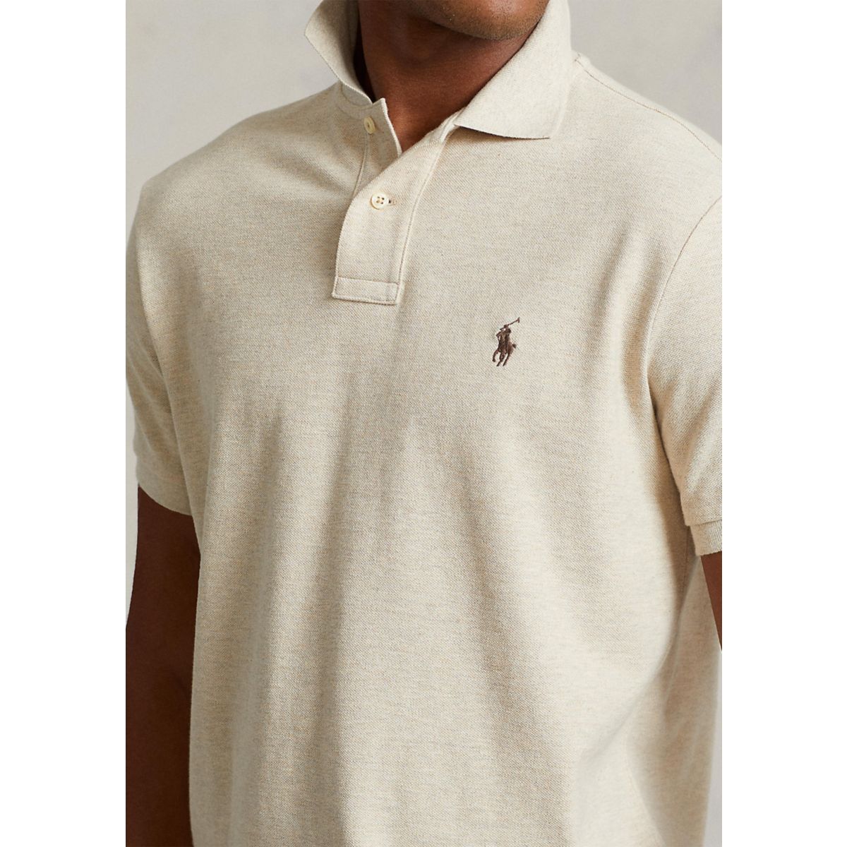 Custom Slim Fit Mesh Polo - 3