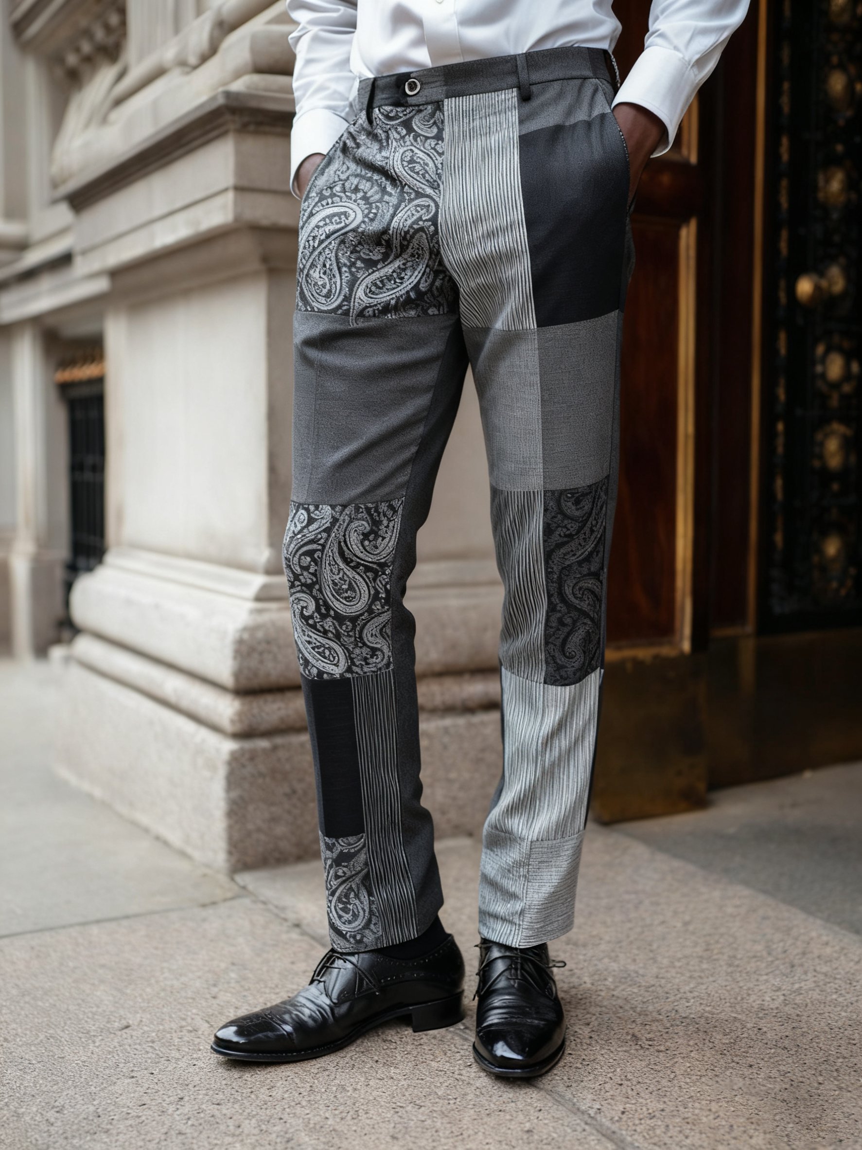 Casual de lujo Suit Trousers para hombre
