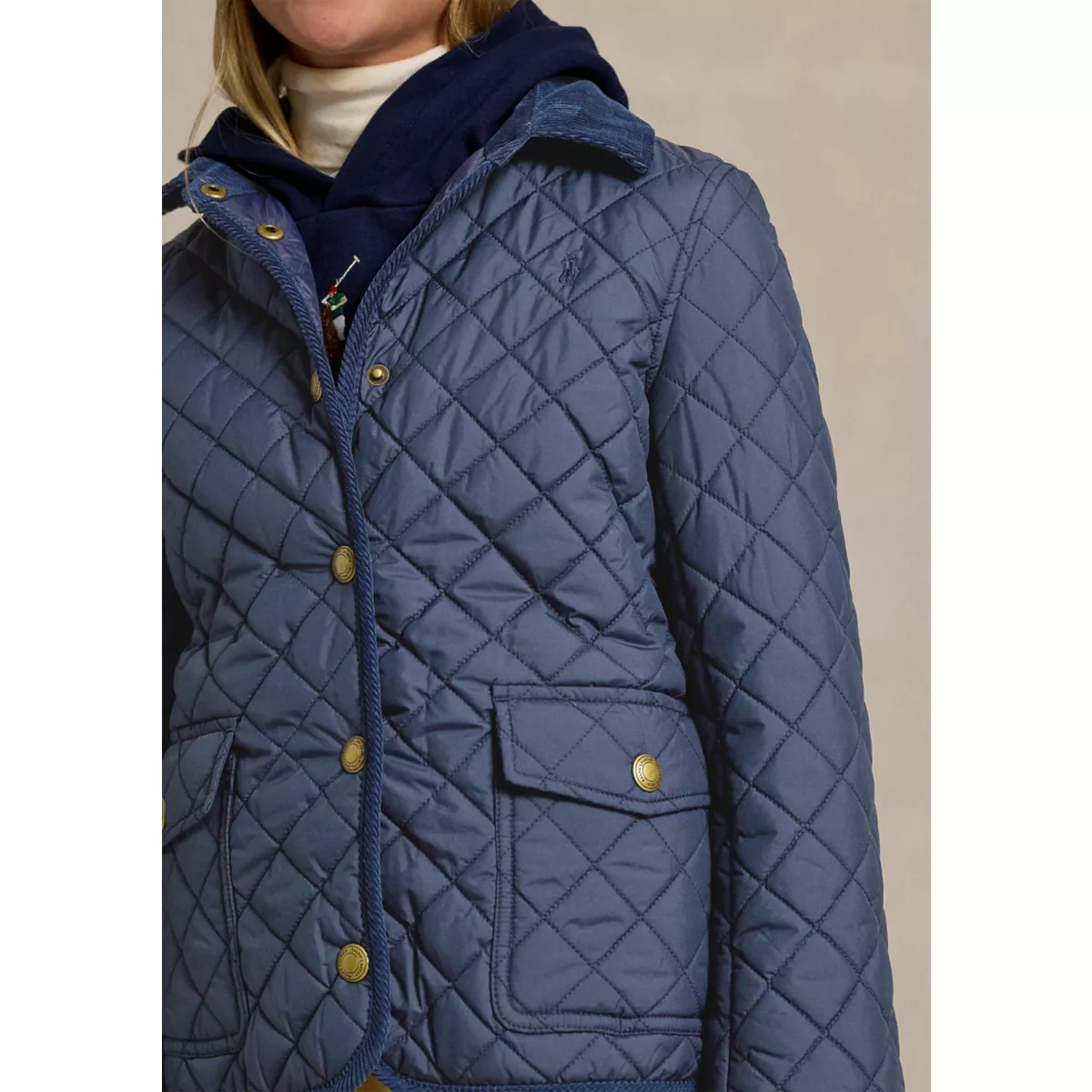 Girls 7-16 Quilted Water Repellent Barn Jacket - 2