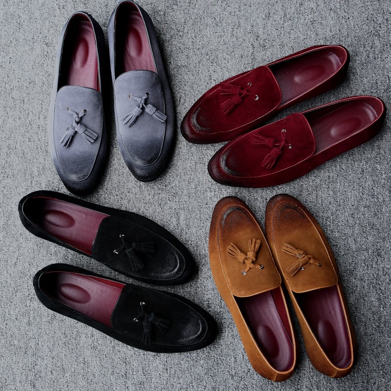 Mocasines Korean Style Trendy All-Match transpirable para hombre