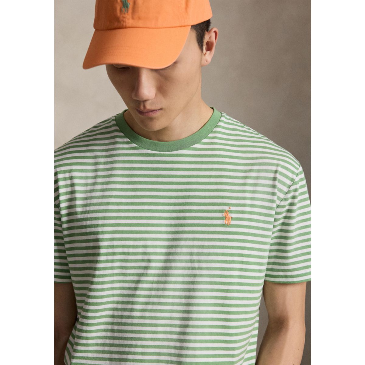 Classic Fit Striped Jersey T-Shirt - 3
