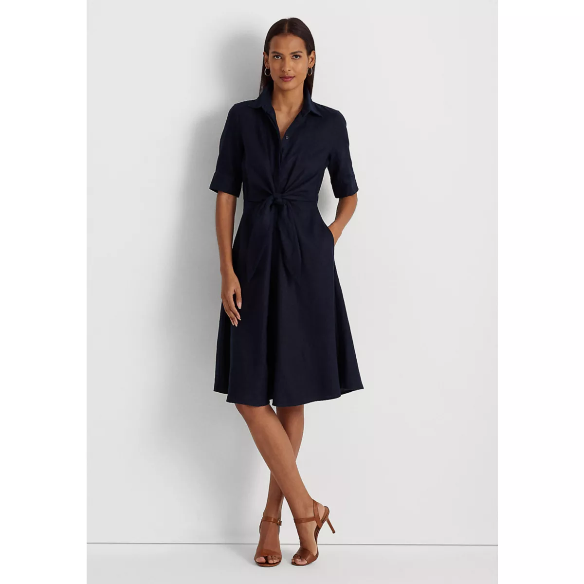Linen Shirtdress - 1