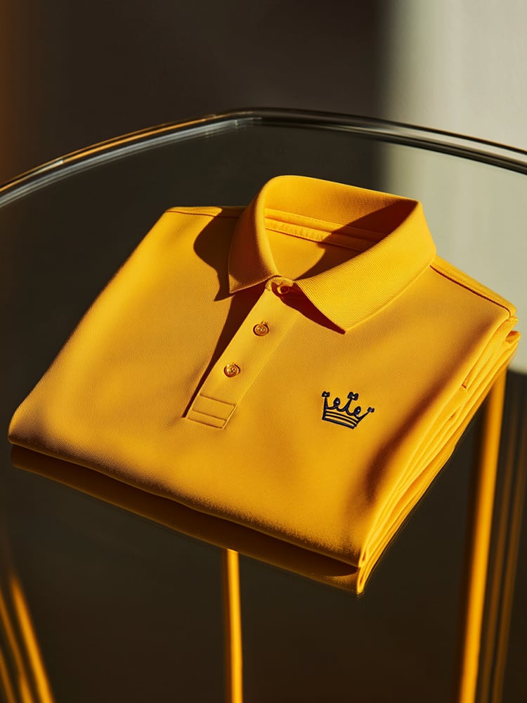 Camisa polo ejecutivo casual Button de manga corta para hombre
