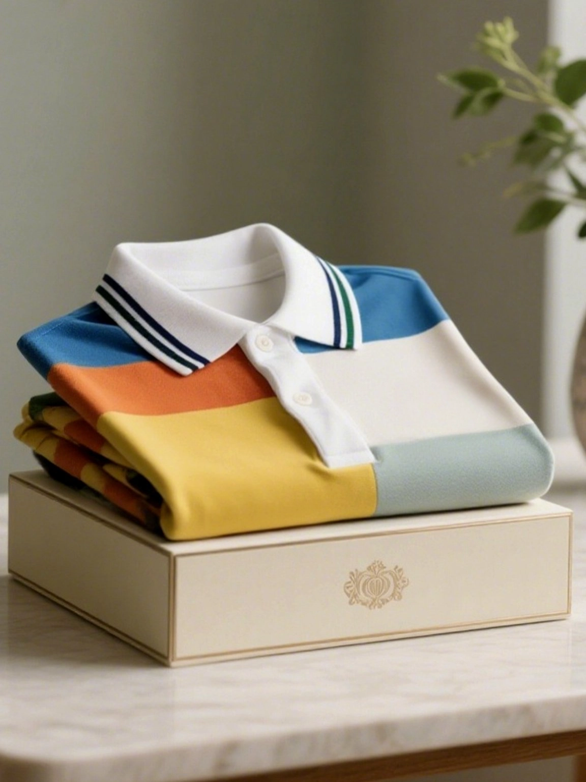 Camisa polo ejecutivo casual Button de manga corta para hombre