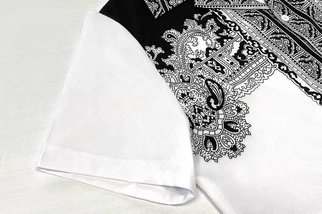 Black Embroidered estampado Design 2-Piece Walking Set
