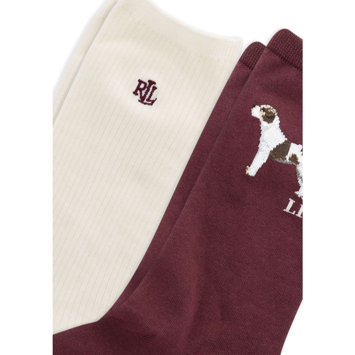 Fall Dog 2 Pack Socks - Jack Russell - 2