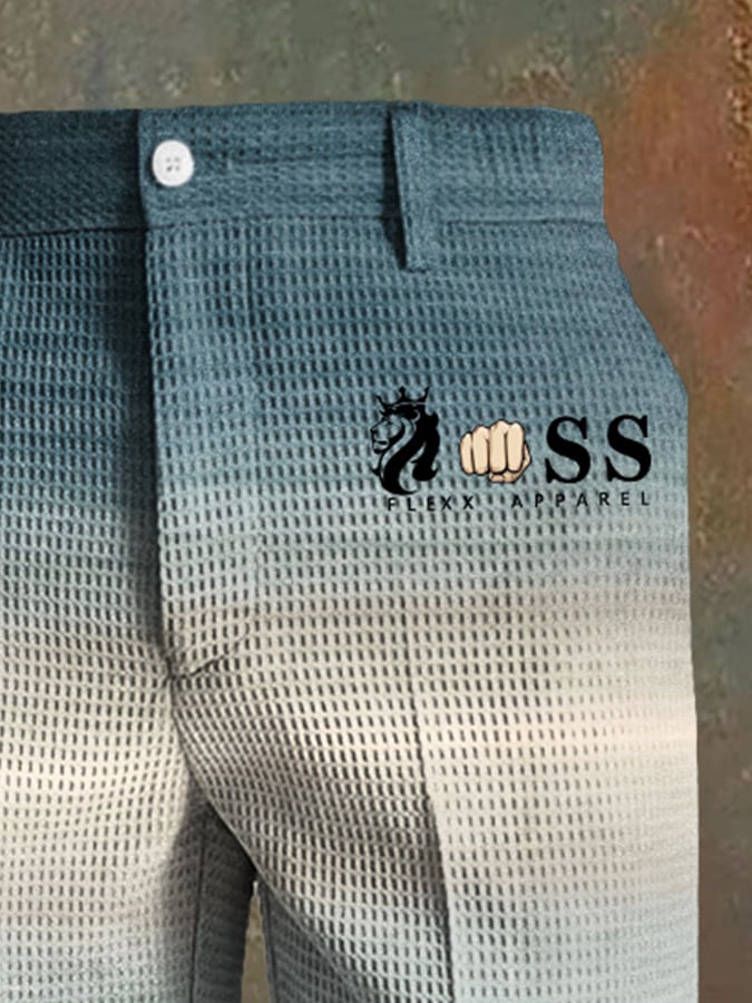 para hombre casual Gradient Waffle pantalón